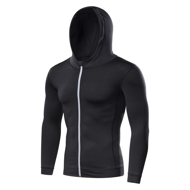 Men Sports Hoodies Fitness Bodybuilding Sweatshirt - PUPU