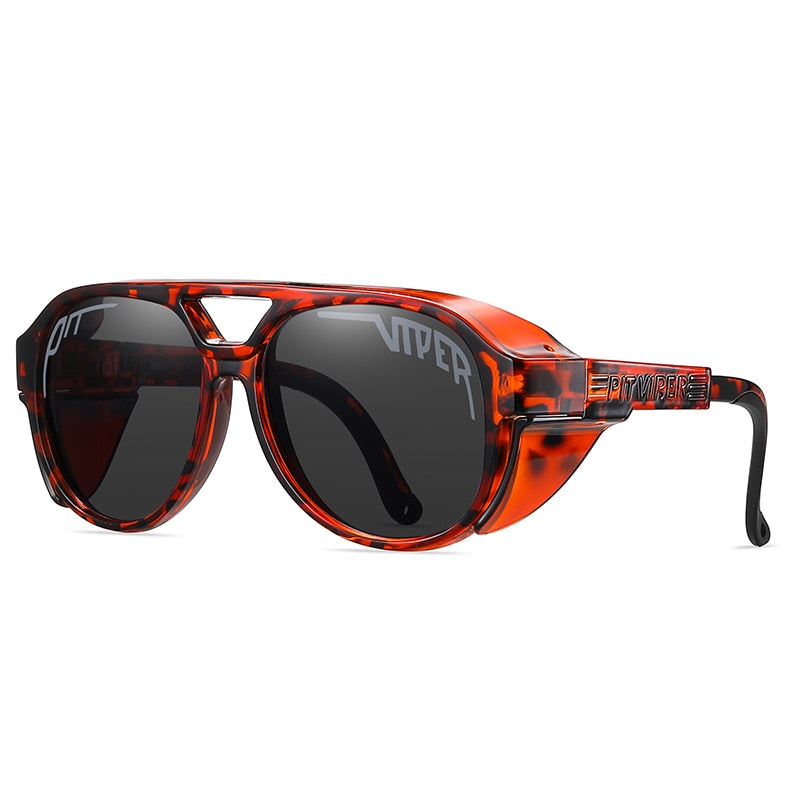 Kids Fake Pit-Viper Sunglasses, Cycling Polarized Viper Glasses