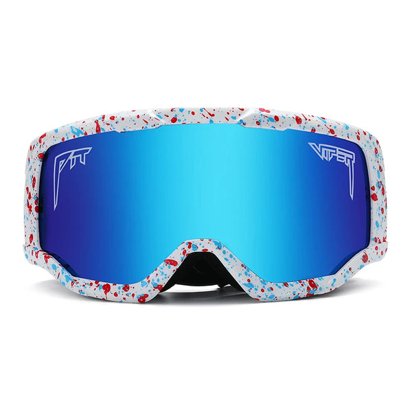 Pit Viper Double Layer Anti-Fog Ski Goggles UV400 Snowboard Glasses