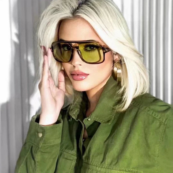 New Fashion Pilot Sunglasses for Women with UV400 Protection