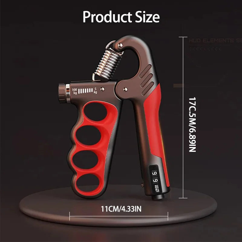 Grip Strength Gym Wrist Expander Hand Strengthener Adjustable 5-100kg