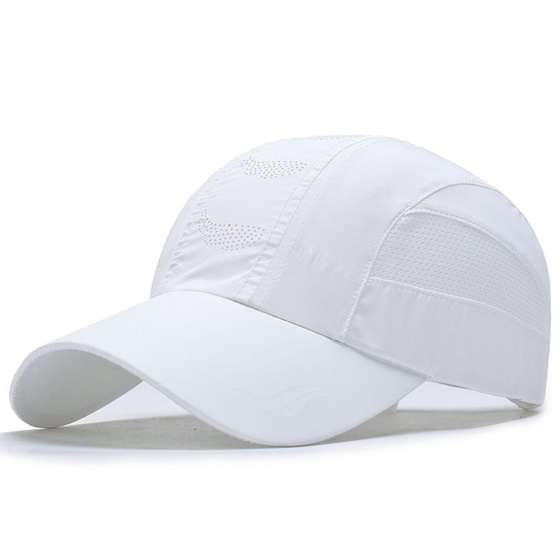 Quick Dry Sports Cap Solid Snapback Bone Hat for Men Women