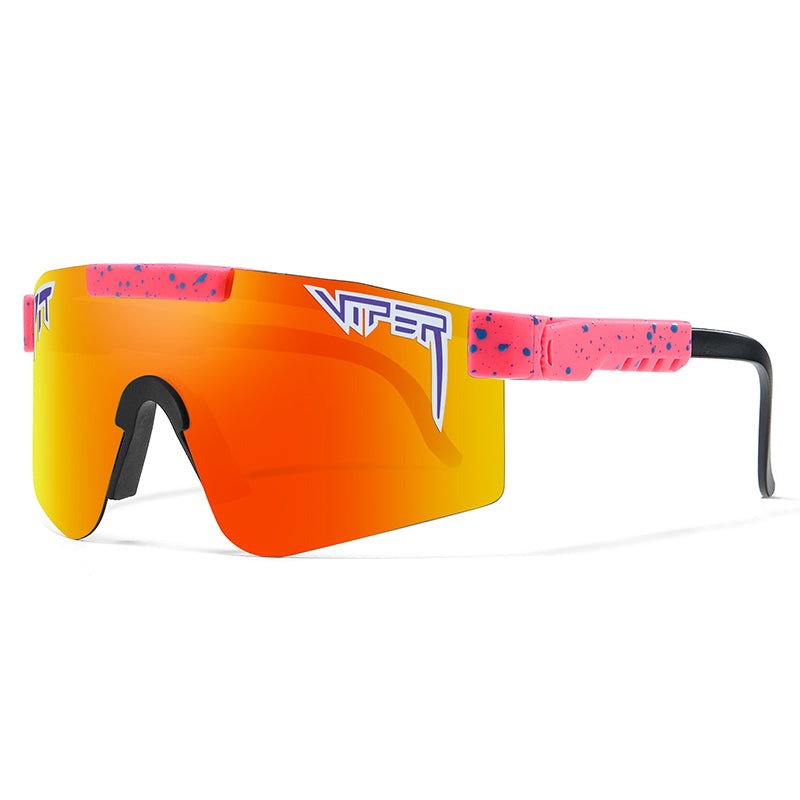 Pit Viper Sports Polarized Sunglasses UV400 Fashion Cycling Glasses, C24