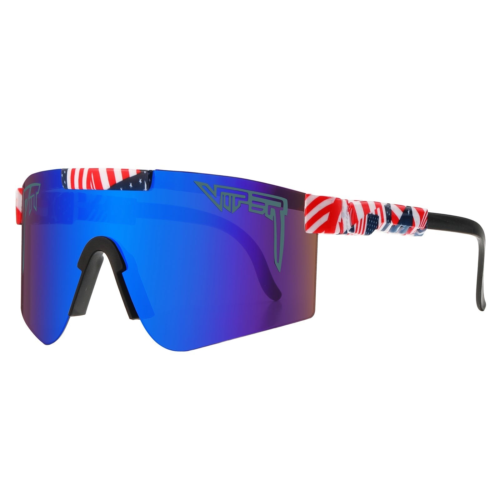 Pit Viper Sports Polarized Sunglasses UV400 Fashion Cycling Glasses, C26
