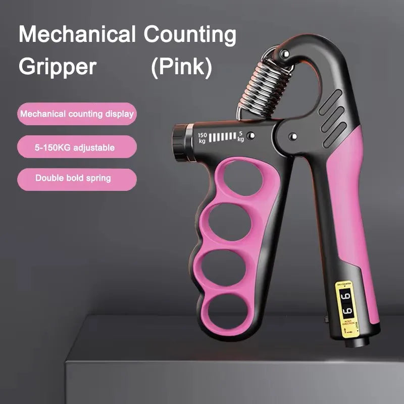 Grip Strength Gym Wrist Expander Hand Strengthener Adjustable 5-100kg