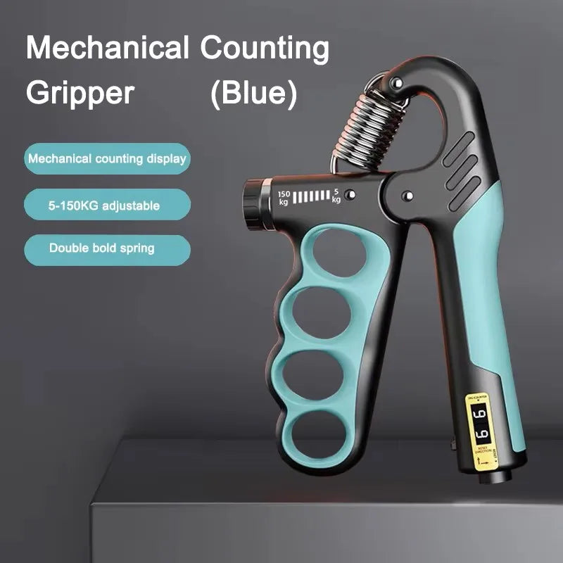Grip Strength Gym Wrist Expander Hand Strengthener Adjustable 5-100kg