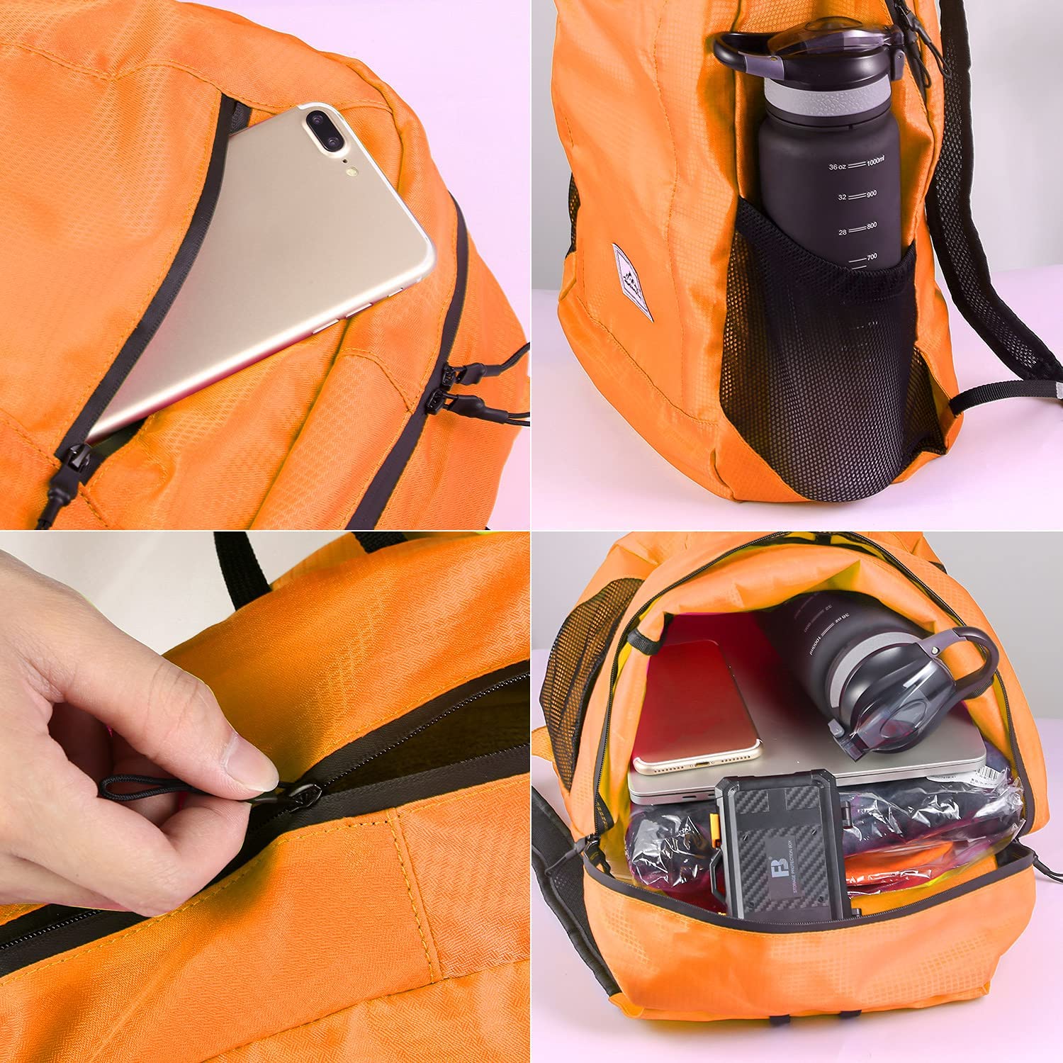Ultralight Foldable Backpack Waterproof Portable Outdoor Pack 20L - PUPU