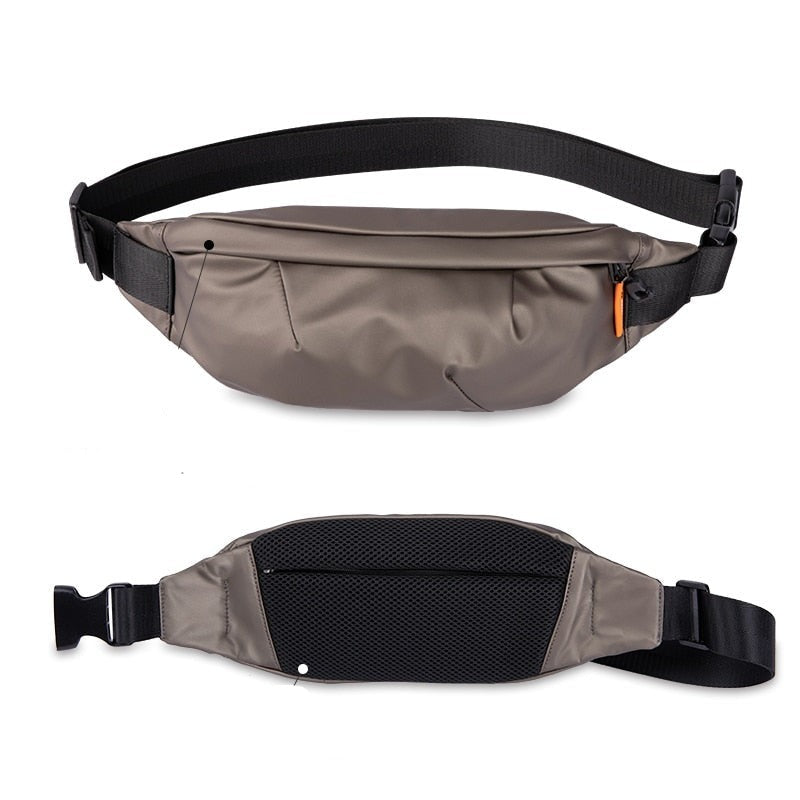 Men Fanny Pack Running Waist Bag Pack Fashion Shoulder Belt Bag