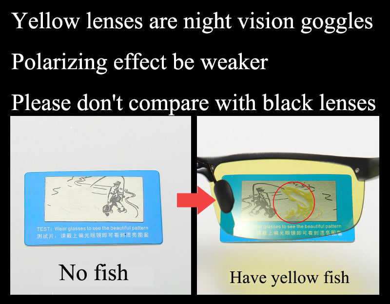Driving Polarized Sunglasses Men UV400 Anti-Glare Sports Sunglasses - PUPU