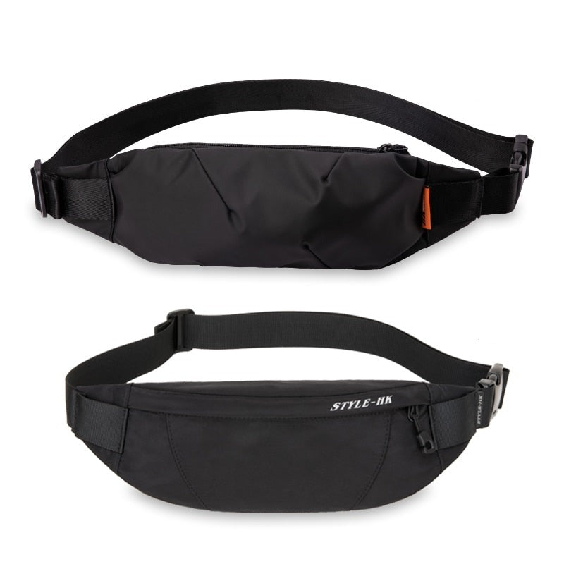 Men Fanny Pack Running Waist Bag Pack Fashion Shoulder Belt Bag
