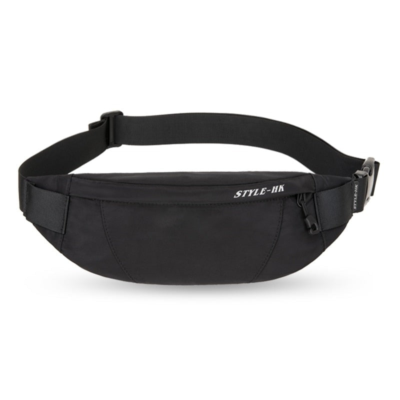 Men Fanny Pack Running Waist Bag Pack Fashion Shoulder Belt Bag