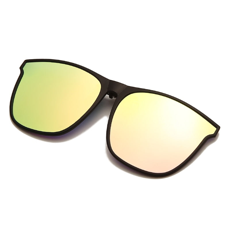 Polarized Clip-On Sunglasses Men Photochromic Car Driver Goggles, Barbie Pink