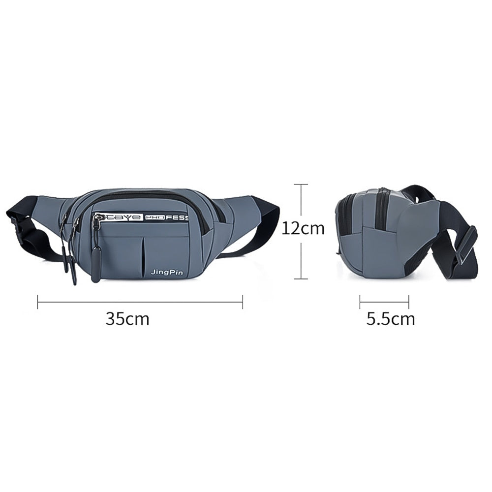 Waterproof Waist Bum Bag Running Jogging Belt Pouch