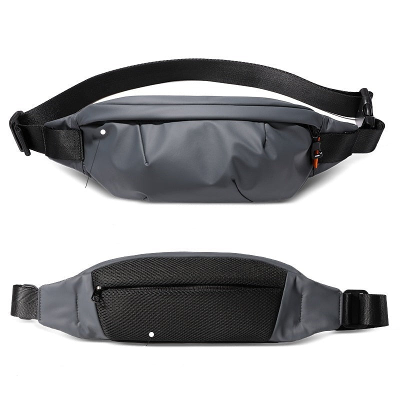 Men Fanny Pack Running Waist Bag Pack Fashion Shoulder Belt Bag