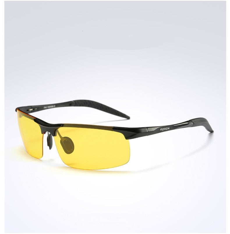Driving Polarized Sunglasses Men UV400 Anti-Glare Sports Sunglasses - PUPU