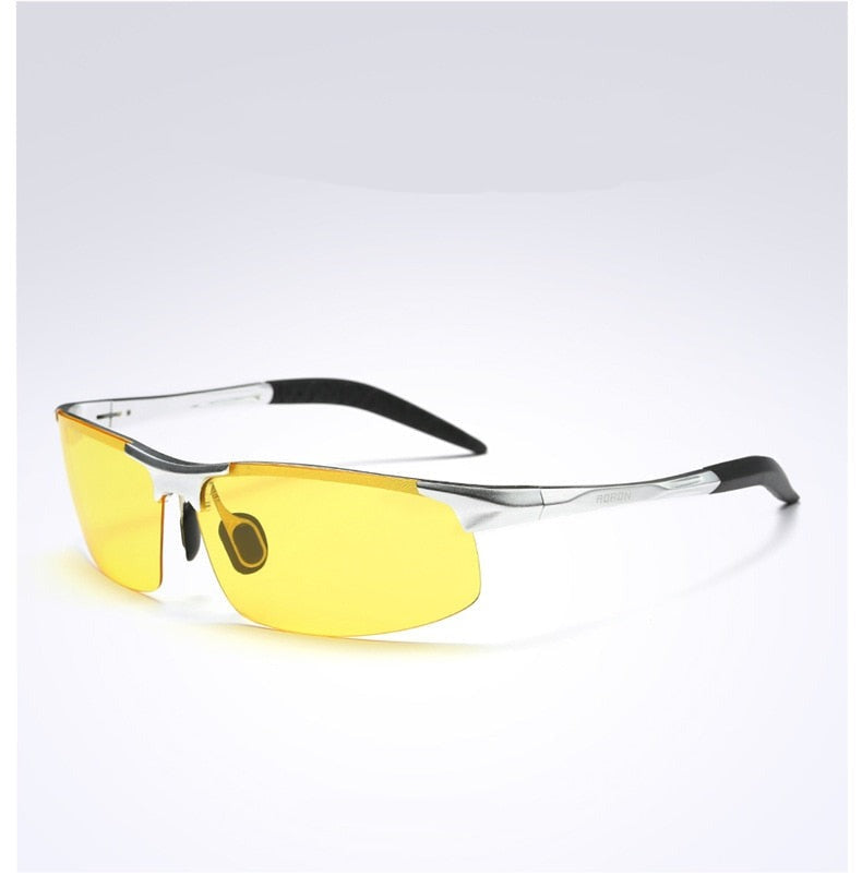 Driving Polarized Sunglasses Men UV400 Anti-Glare Sports Sunglasses - PUPU