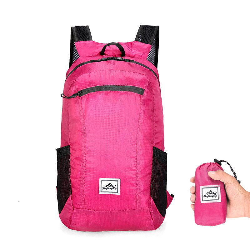 Ultralight Foldable Backpack Waterproof Portable Outdoor Pack 20L - PUPU
