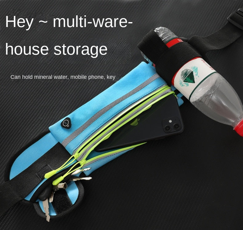 Waterproof Running Waist Bag Phone Holder Belt Bag