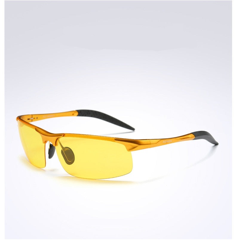 Driving Polarized Sunglasses Men UV400 Anti-Glare Sports Sunglasses - PUPU