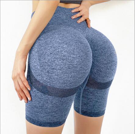 Women Slim Fit High Waist Yoga Sport Shorts - PUPU