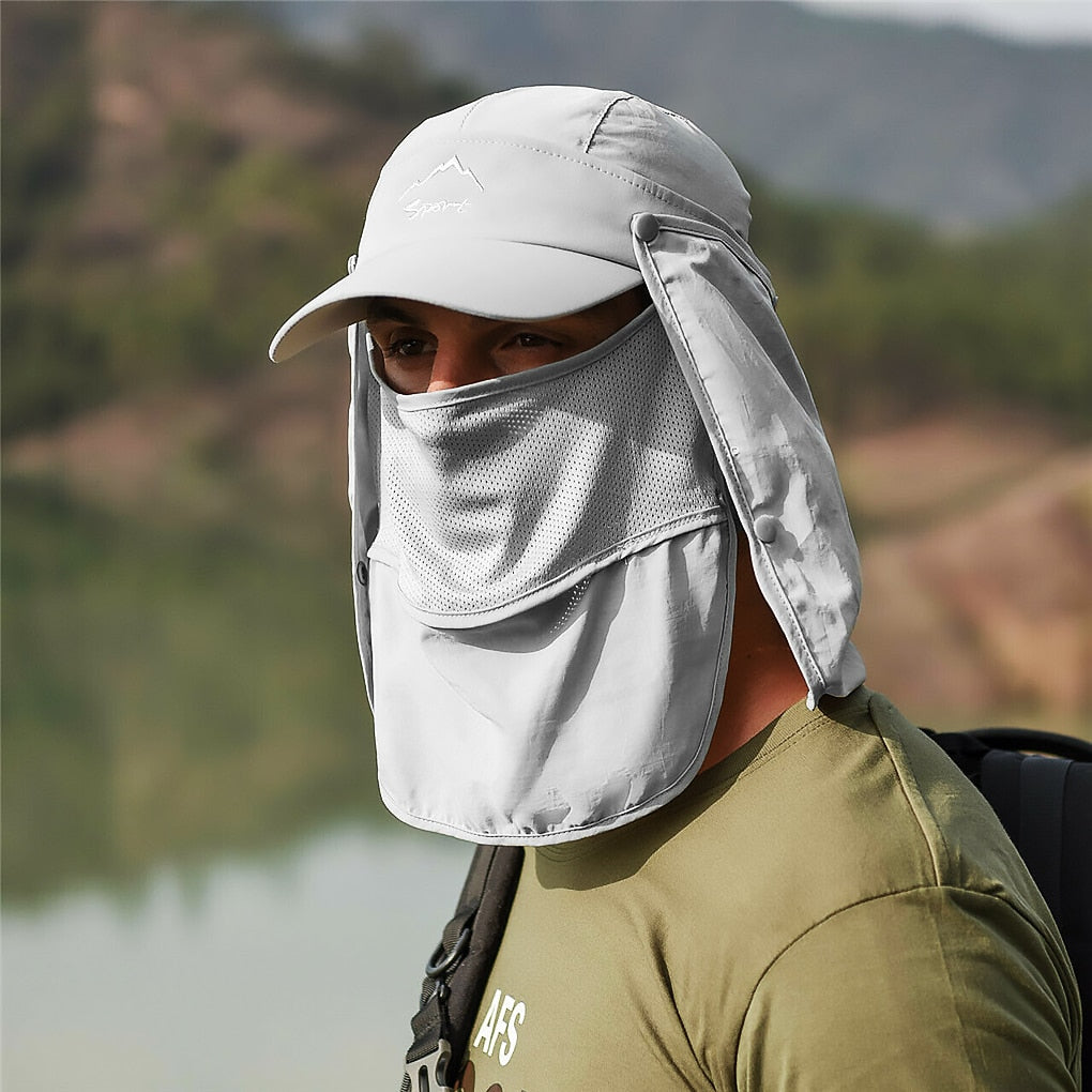 Sun Protection UV Fisherman Hat Foldable Sun Visor Hat - PUPU