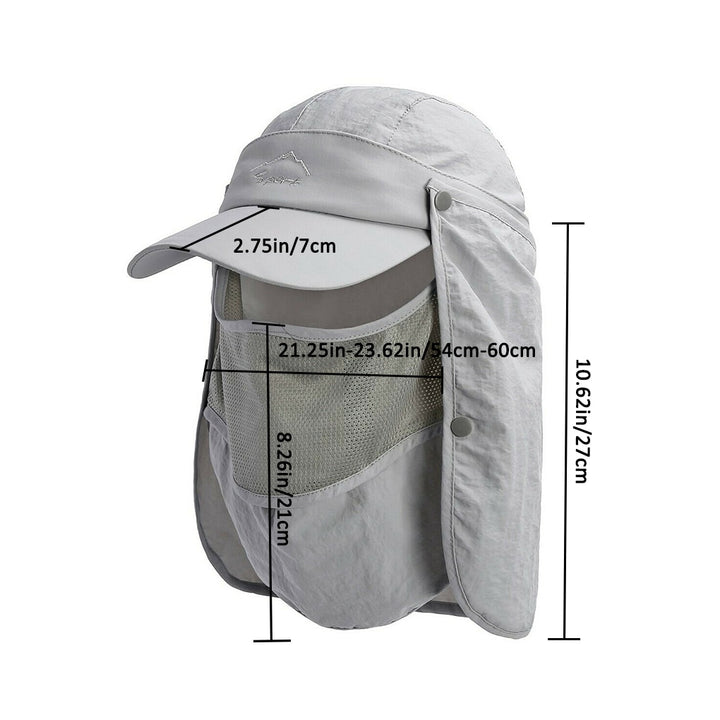 Sun Protection UV Fisherman Hat Foldable Sun Visor Hat - PUPU