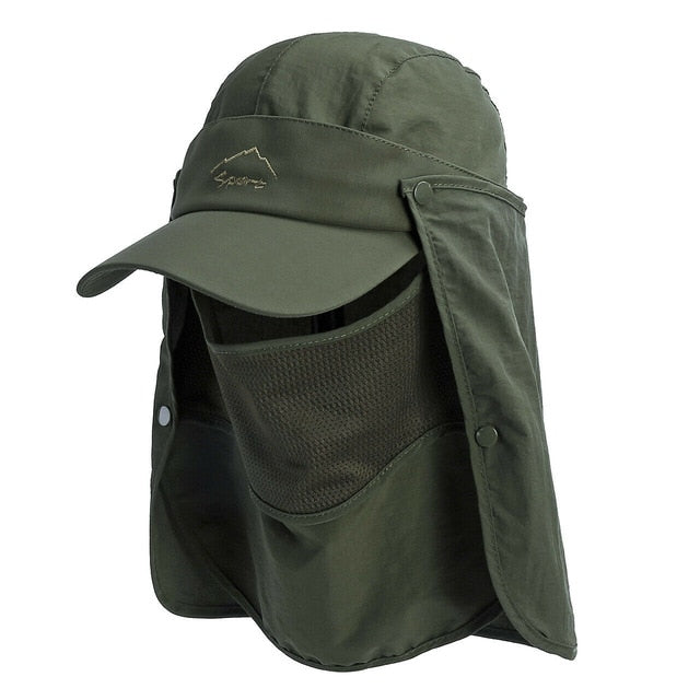 Sun Protection UV Fisherman Hat Foldable Sun Visor Hat - PUPU