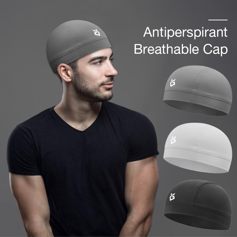 Cooling Skull Cap Breathable Sweat Wicking Cycling Running Hat - PUPU