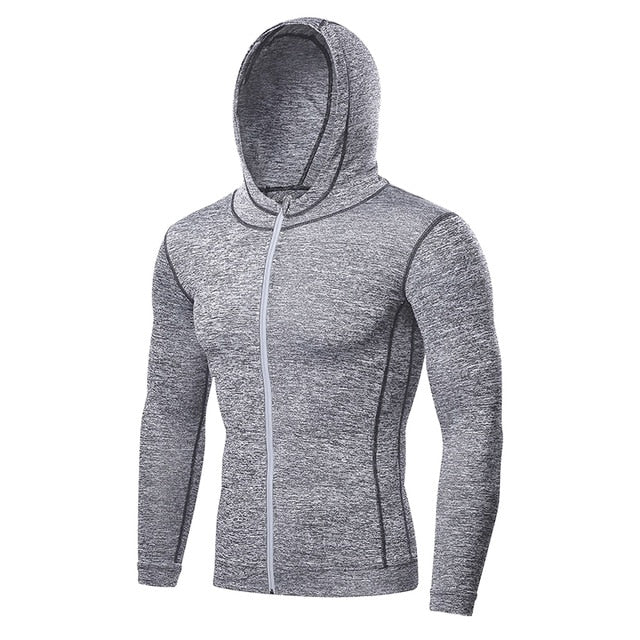 Men Sports Hoodies Fitness Bodybuilding Sweatshirt - PUPU