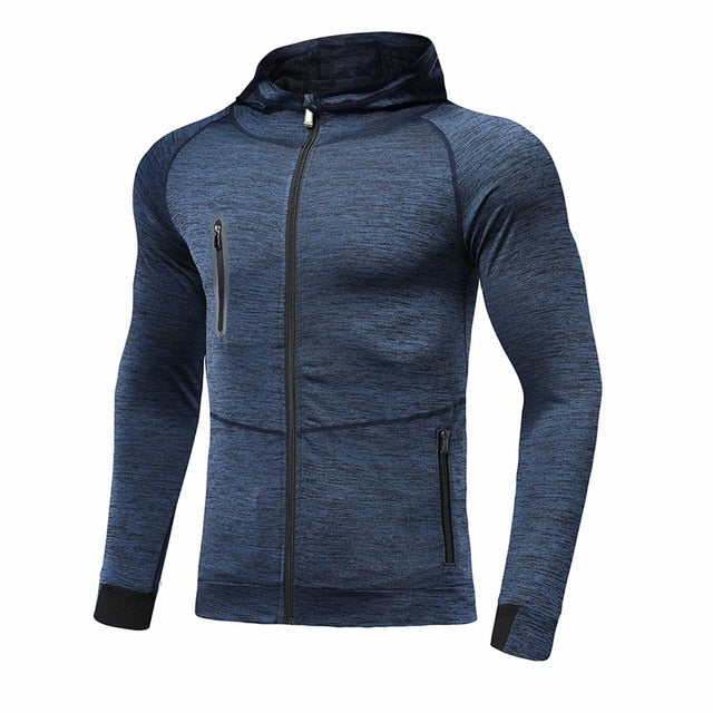 Men Sports Hoodies Fitness Bodybuilding Sweatshirt - PUPU
