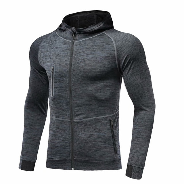 Men Sports Hoodies Fitness Bodybuilding Sweatshirt - PUPU