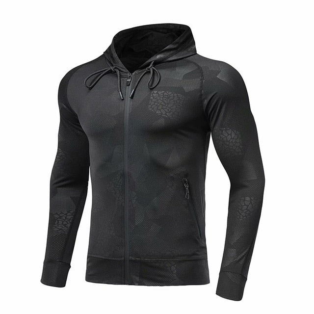 Men Sports Hoodies Fitness Bodybuilding Sweatshirt - PUPU