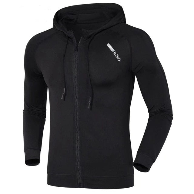 Men Sports Hoodies Fitness Bodybuilding Sweatshirt - PUPU