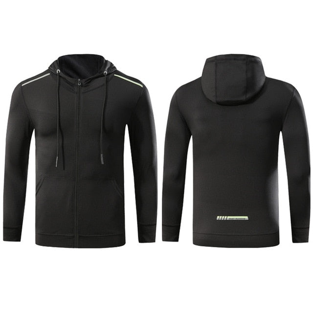 Men Sports Hoodies Fitness Bodybuilding Sweatshirt - PUPU