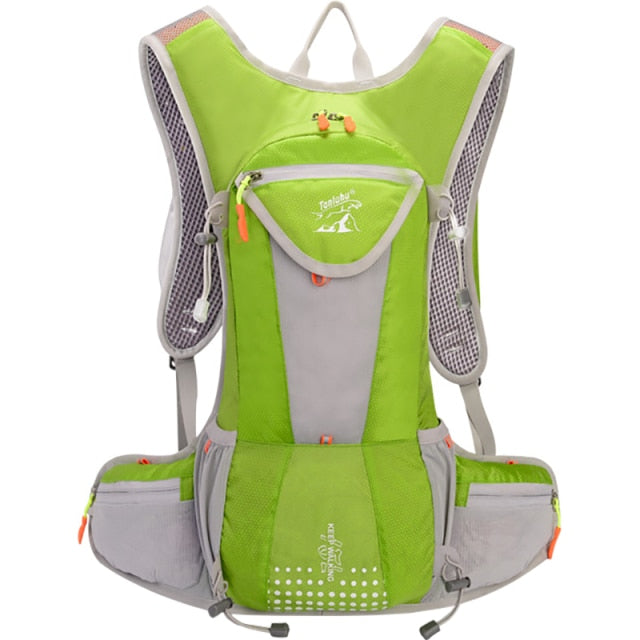 Cycling Backpack Hiking Knapsack with Hydration Water Bag - PUPU