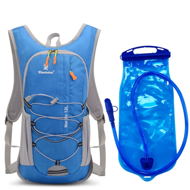 Cycling Backpack Outdoor Sports Knapsack with Hydration Bladder - PUPU