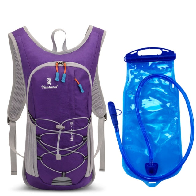 Cycling Backpack Outdoor Sports Knapsack with Hydration Bladder - PUPU