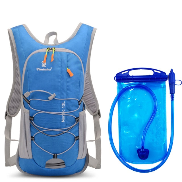Cycling Backpack Outdoor Sports Knapsack with Hydration Bladder - PUPU