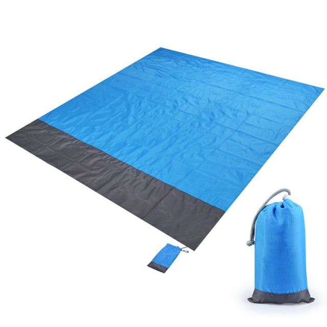 Waterproof Beach Blanket Outdoor Portable Picnic Camping Ground Mat - PUPU