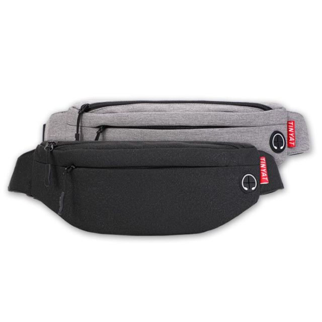 Waist Bag Running Cycling Pack Casual Purse Large Phone Belt Bag - PUPU
