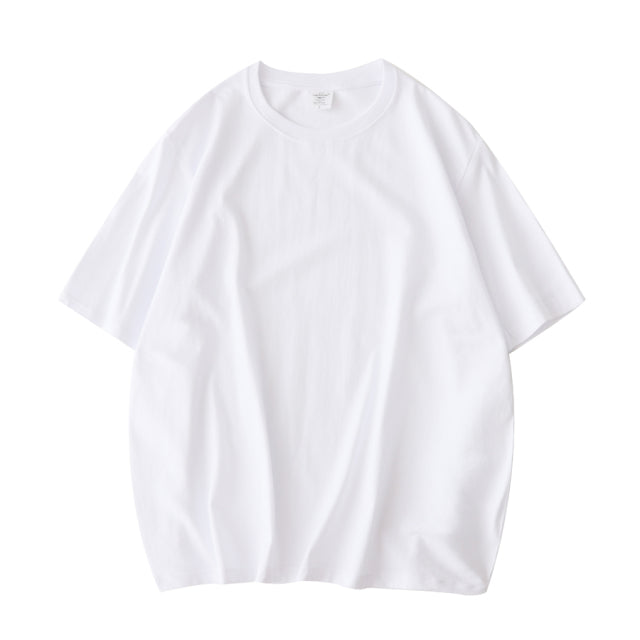 Women Solid T-shirts 100% Cotton Short Sleeve T-shirt - PUPU