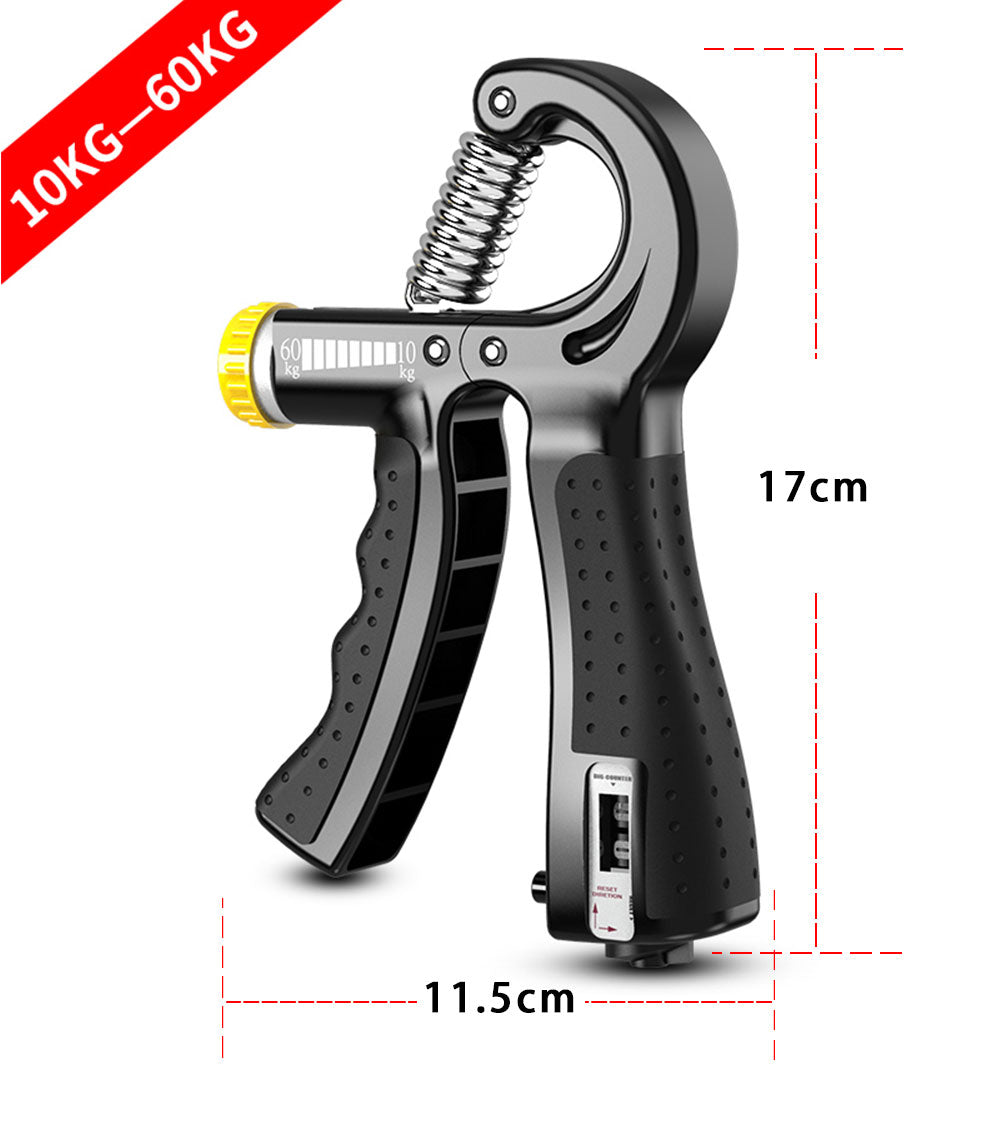 Hand Grippers Grip Strengthener Finger Exerciser Kit 5 Pack - PUPU