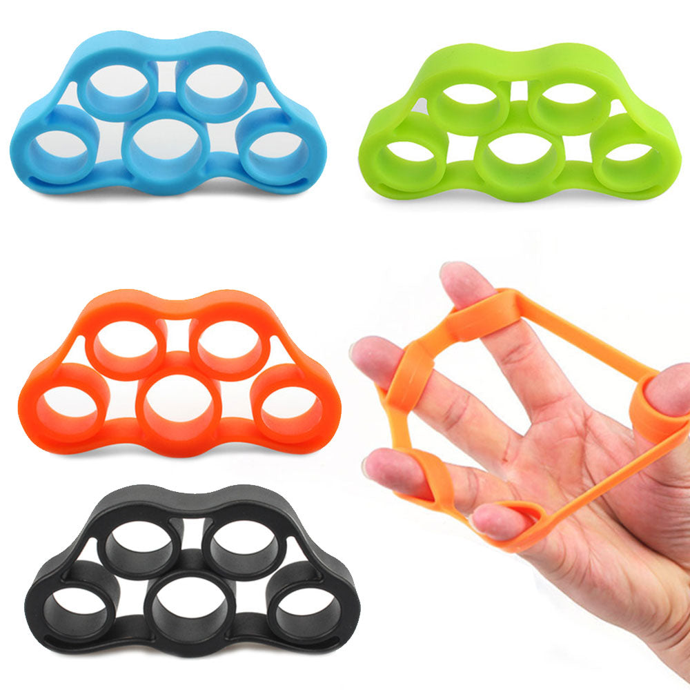 Hand Grippers Grip Strengthener Finger Exerciser Kit 5 Pack - PUPU