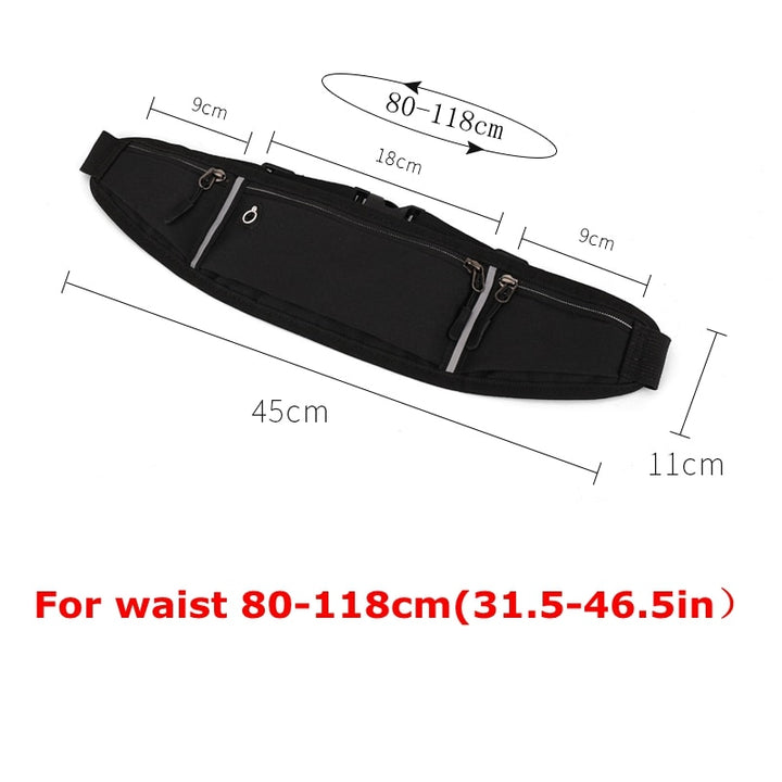 Running Belt Fanny Pack Waist Pack Bag for Hiking Cycling Workout - PUPU