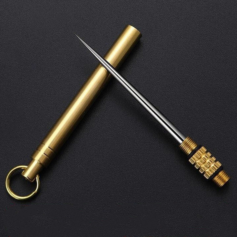 Titanium Multi-Purpose Toothpick Portable Toothpick Tube - PUPU