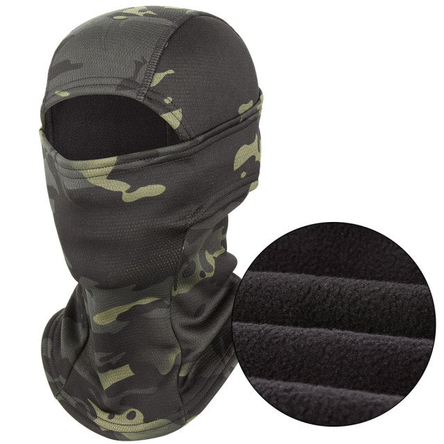 Camouflage Balaclava Full Face Scarf Mask Hiking Cycling Head Cover - PUPU