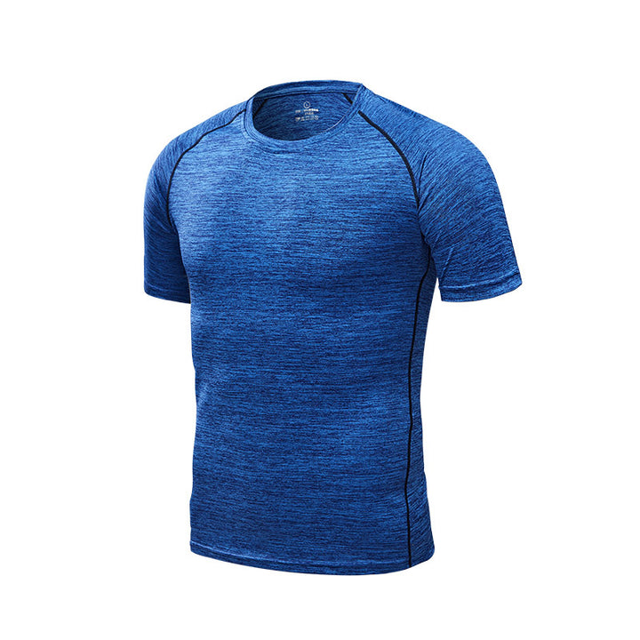 Men Running T-Shirts Quick Dry Compression Sports Shirt - PUPU