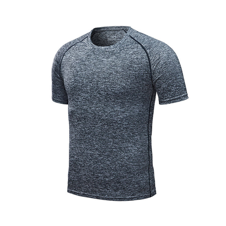 Men Running T-Shirts Quick Dry Compression Sports Shirt - PUPU