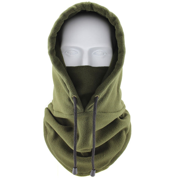 Windproof Balaclava Face Ski Mask Winter Plush Warm Cap - PUPU