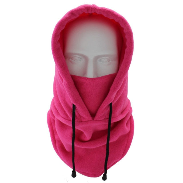 Windproof Balaclava Face Ski Mask Winter Plush Warm Cap - PUPU